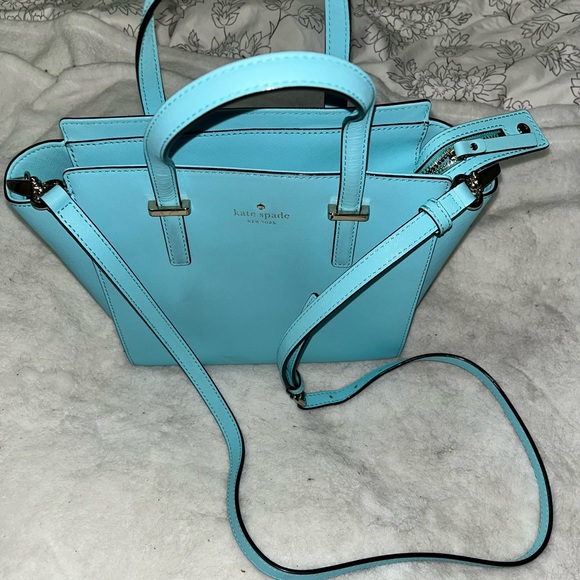 KATE SPADE CEDAR ST. HAYDEN SHOULDER BAG  Tiffany Blue - Picture 6 of 7